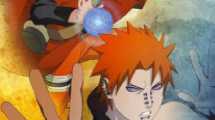 Naruto Shippuden นารูโตะ ตำนานวายุสลาตัน Season 8 สองผู้กอบกู้